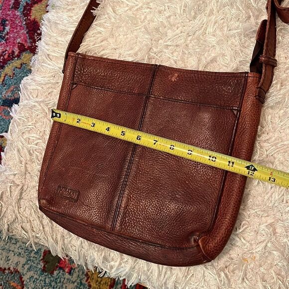 Duluth Trading Co Brown Leather Crossbody Bag - Picture 13 of 16